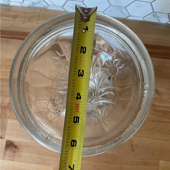 Vintage Glass Oil Lamp - Picture 6 of 7